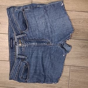Calvin Klein Jeans Cut off denim shorts